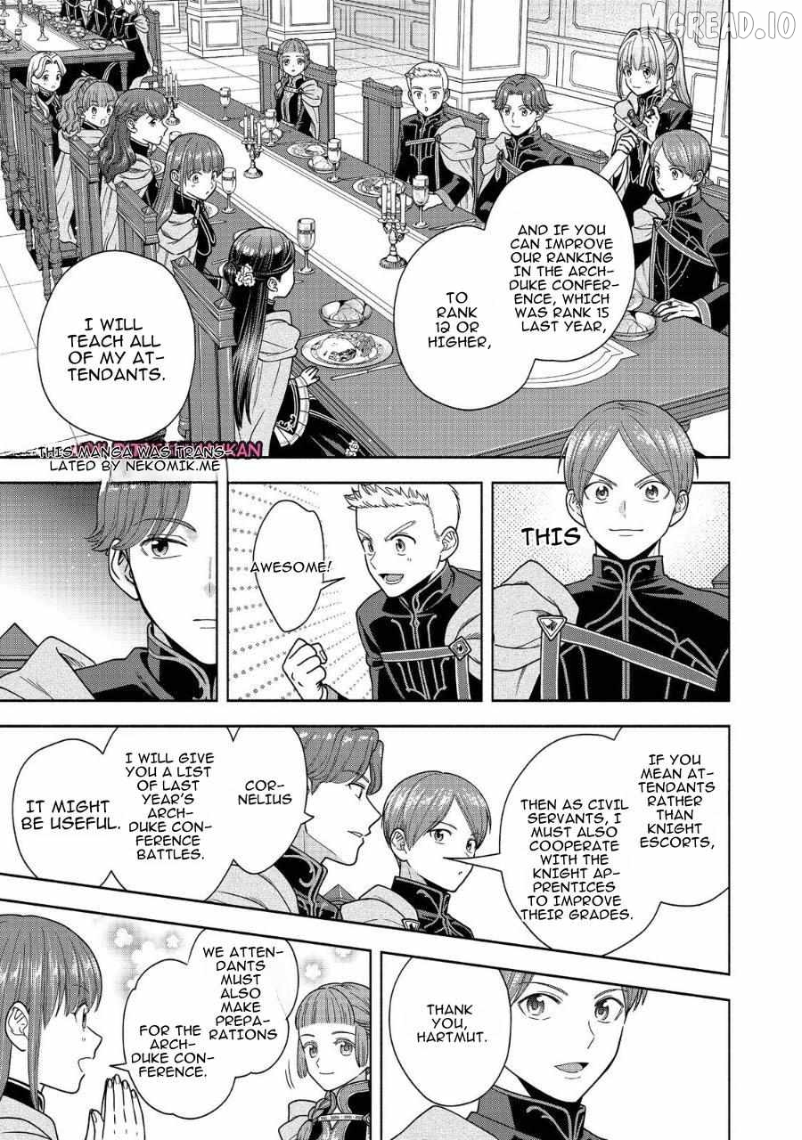 Honzuki No Gekokujou ~Shisho Ni Naru Tame Ni Wa Shudan Wo Erandeiraremasen~ Dai 4-Bu 「 Kizokuin No Toshokan Wo Sukuitai!」 Chapter 32 - page 29