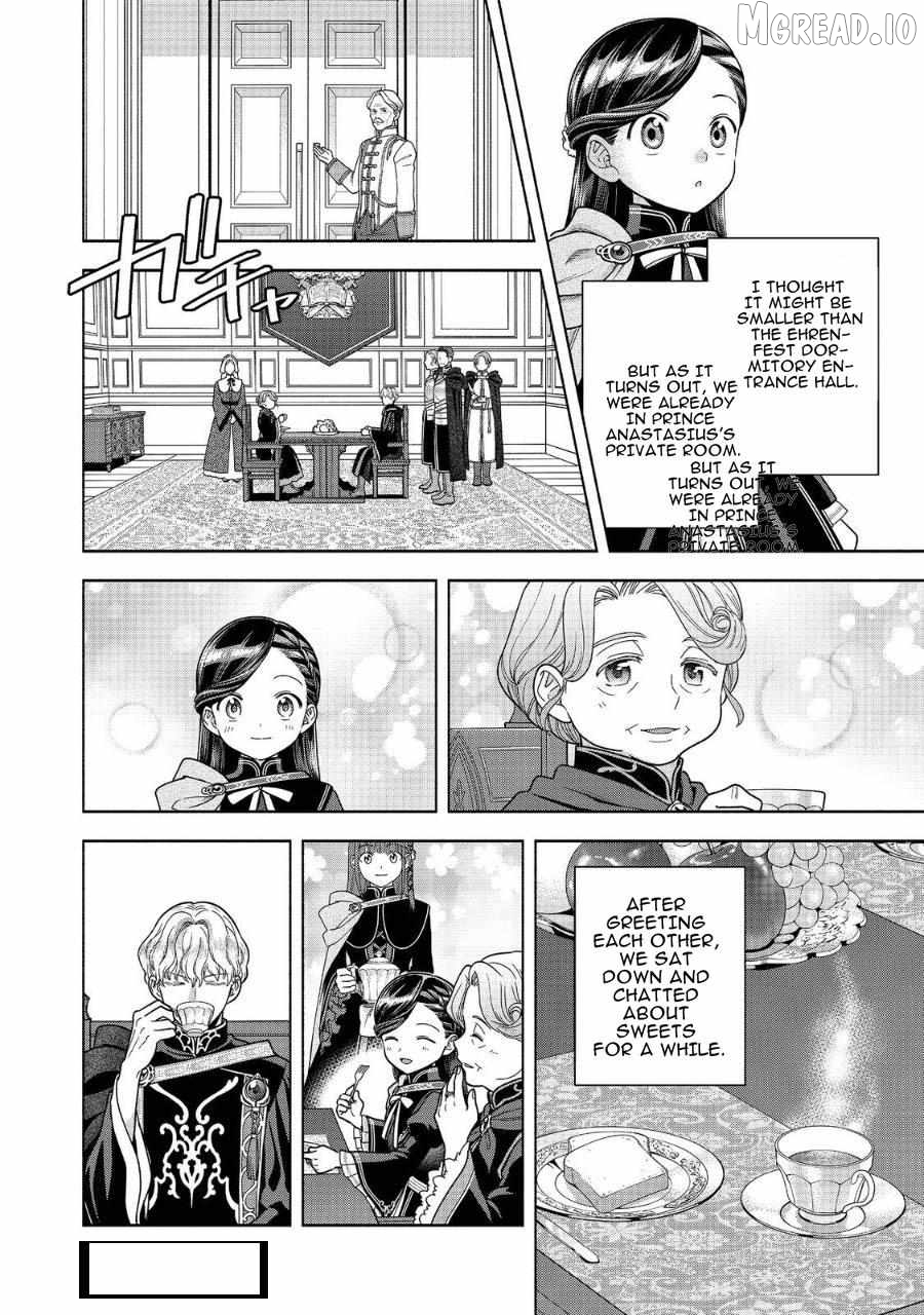 Honzuki No Gekokujou ~Shisho Ni Naru Tame Ni Wa Shudan Wo Erandeiraremasen~ Dai 4-Bu 「 Kizokuin No Toshokan Wo Sukuitai!」 Chapter 32 - page 4