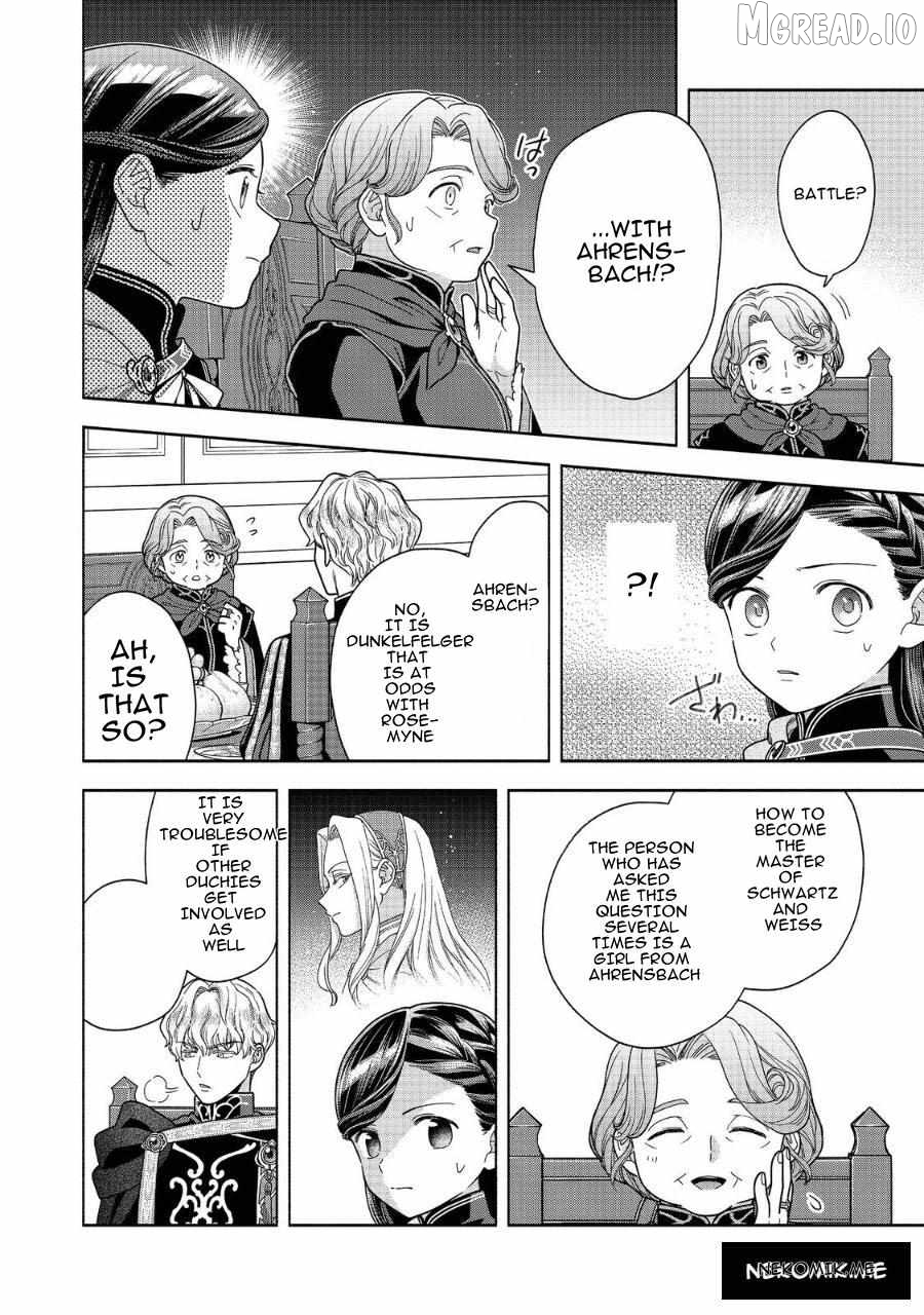 Honzuki No Gekokujou ~Shisho Ni Naru Tame Ni Wa Shudan Wo Erandeiraremasen~ Dai 4-Bu 「 Kizokuin No Toshokan Wo Sukuitai!」 Chapter 32 - page 6