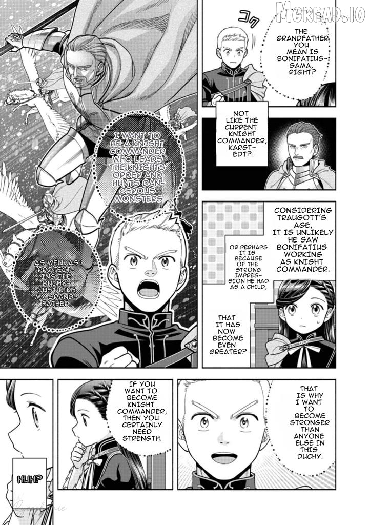 Honzuki No Gekokujou ~Shisho Ni Naru Tame Ni Wa Shudan Wo Erandeiraremasen~ Dai 4-Bu 「 Kizokuin No Toshokan Wo Sukuitai!」 Chapter 33 - page 15