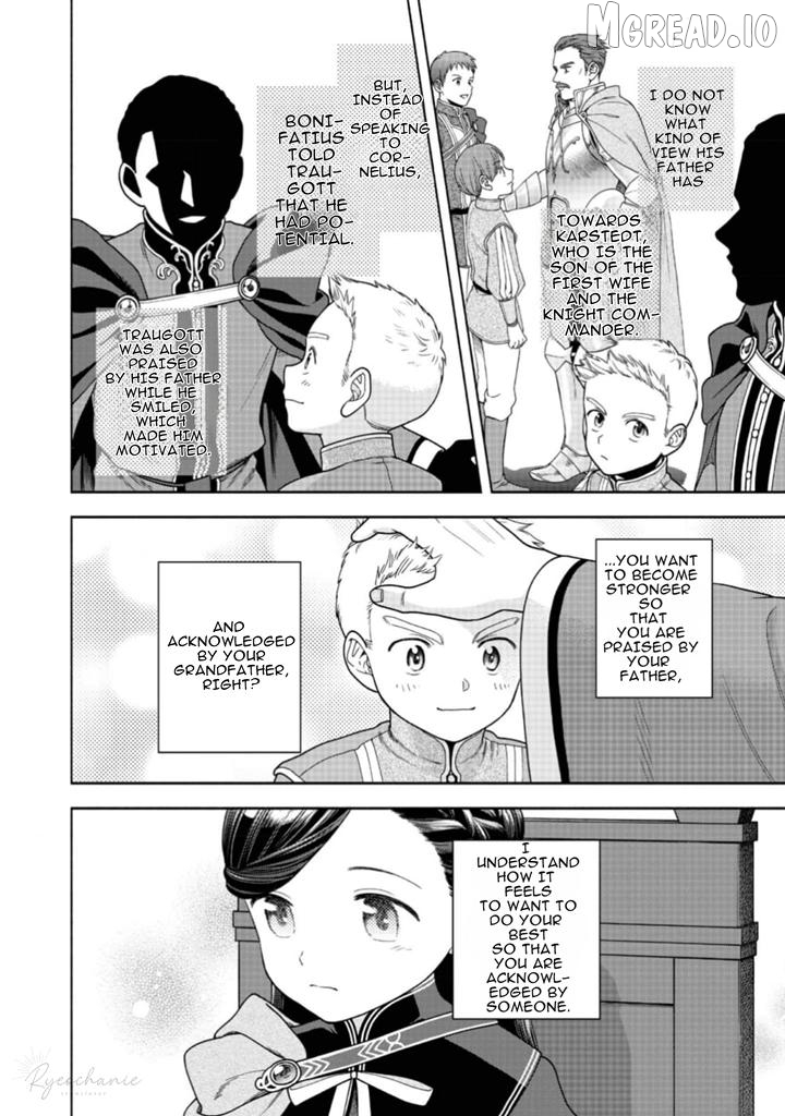 Honzuki No Gekokujou ~Shisho Ni Naru Tame Ni Wa Shudan Wo Erandeiraremasen~ Dai 4-Bu 「 Kizokuin No Toshokan Wo Sukuitai!」 Chapter 33 - page 20