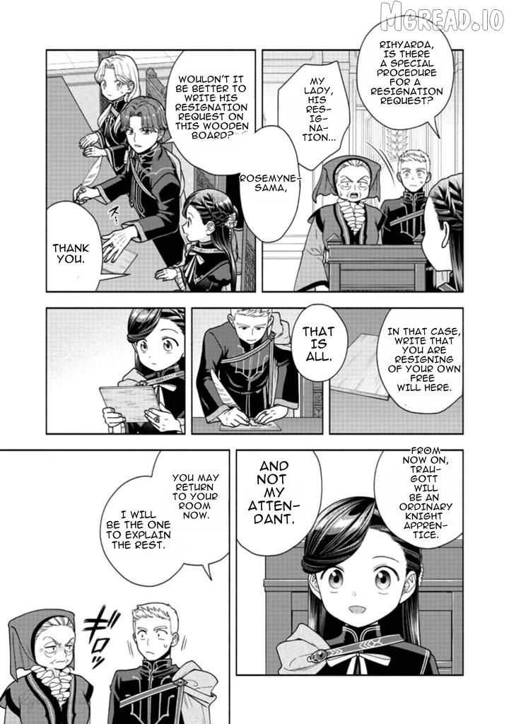 Honzuki No Gekokujou ~Shisho Ni Naru Tame Ni Wa Shudan Wo Erandeiraremasen~ Dai 4-Bu 「 Kizokuin No Toshokan Wo Sukuitai!」 Chapter 33 - page 25