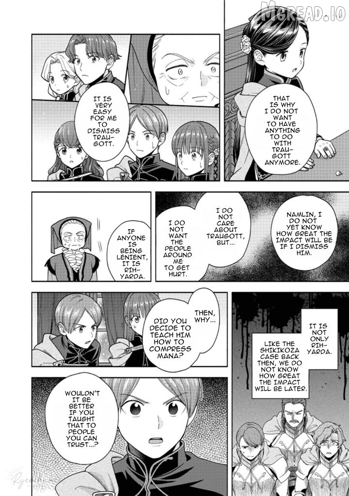 Honzuki No Gekokujou ~Shisho Ni Naru Tame Ni Wa Shudan Wo Erandeiraremasen~ Dai 4-Bu 「 Kizokuin No Toshokan Wo Sukuitai!」 Chapter 33 - page 28