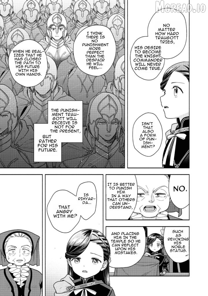 Honzuki No Gekokujou ~Shisho Ni Naru Tame Ni Wa Shudan Wo Erandeiraremasen~ Dai 4-Bu 「 Kizokuin No Toshokan Wo Sukuitai!」 Chapter 33 - page 33