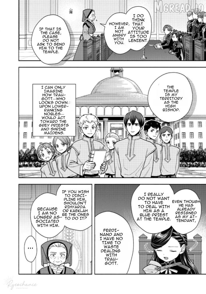 Honzuki No Gekokujou ~Shisho Ni Naru Tame Ni Wa Shudan Wo Erandeiraremasen~ Dai 4-Bu 「 Kizokuin No Toshokan Wo Sukuitai!」 Chapter 33 - page 34