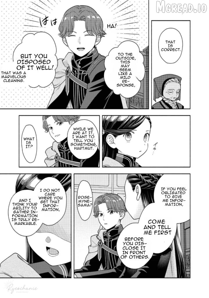 Honzuki No Gekokujou ~Shisho Ni Naru Tame Ni Wa Shudan Wo Erandeiraremasen~ Dai 4-Bu 「 Kizokuin No Toshokan Wo Sukuitai!」 Chapter 33 - page 35