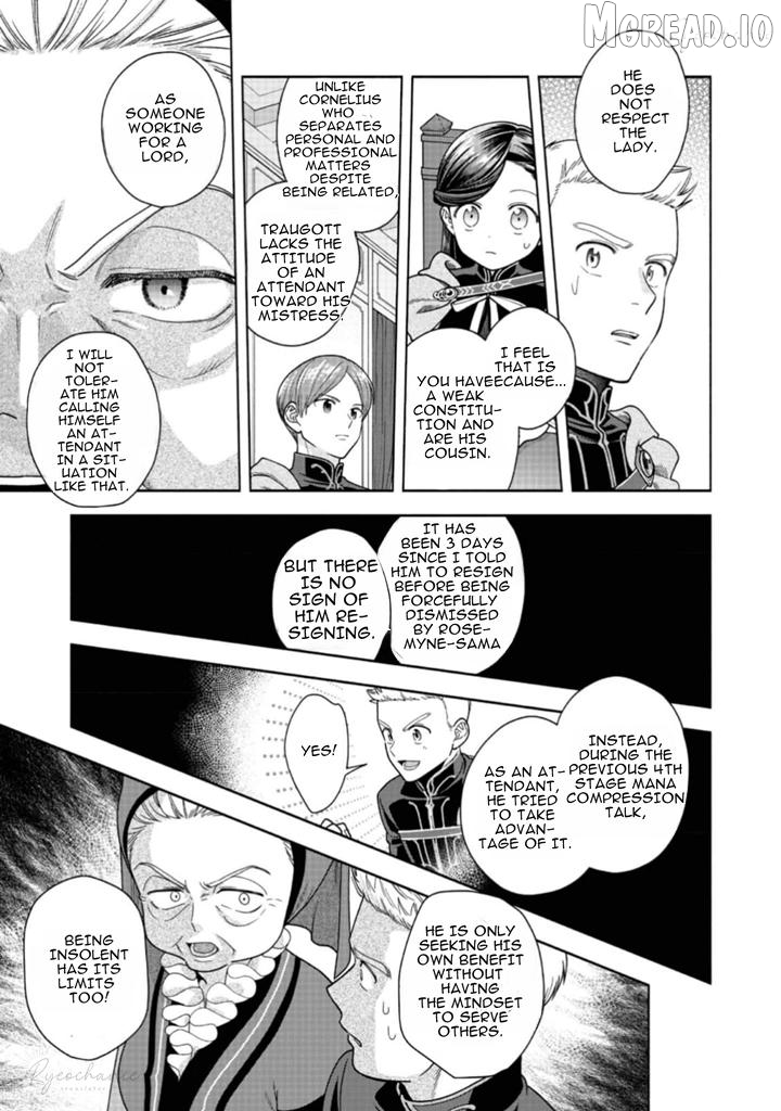 Honzuki No Gekokujou ~Shisho Ni Naru Tame Ni Wa Shudan Wo Erandeiraremasen~ Dai 4-Bu 「 Kizokuin No Toshokan Wo Sukuitai!」 Chapter 33 - page 5