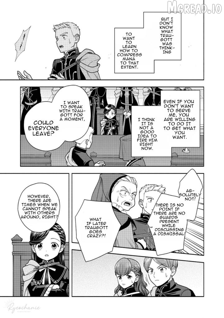 Honzuki No Gekokujou ~Shisho Ni Naru Tame Ni Wa Shudan Wo Erandeiraremasen~ Dai 4-Bu 「 Kizokuin No Toshokan Wo Sukuitai!」 Chapter 33 - page 9