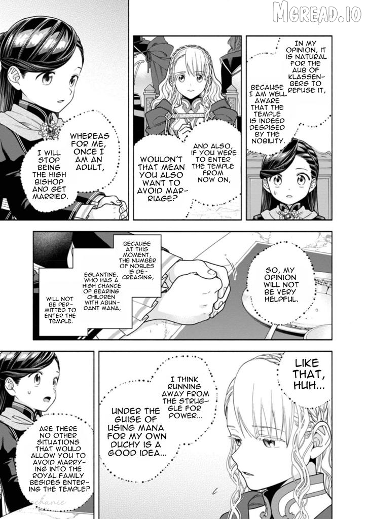 Honzuki No Gekokujou ~Shisho Ni Naru Tame Ni Wa Shudan Wo Erandeiraremasen~ Dai 4-Bu 「 Kizokuin No Toshokan Wo Sukuitai!」 Chapter 34 - page 21