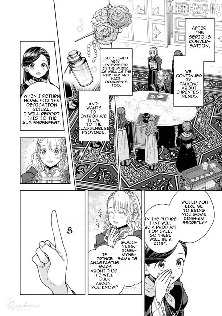 Honzuki No Gekokujou ~Shisho Ni Naru Tame Ni Wa Shudan Wo Erandeiraremasen~ Dai 4-Bu 「 Kizokuin No Toshokan Wo Sukuitai!」 Chapter 34 - page 24