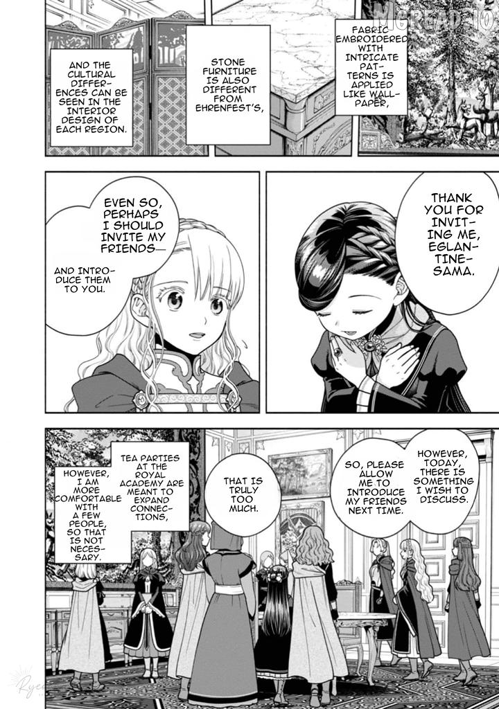 Honzuki No Gekokujou ~Shisho Ni Naru Tame Ni Wa Shudan Wo Erandeiraremasen~ Dai 4-Bu 「 Kizokuin No Toshokan Wo Sukuitai!」 Chapter 34 - page 8