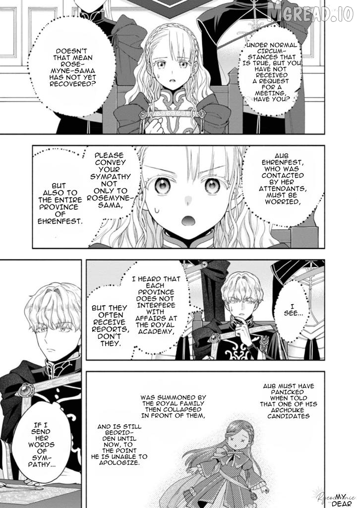 Honzuki No Gekokujou ~Shisho Ni Naru Tame Ni Wa Shudan Wo Erandeiraremasen~ Dai 4-Bu 「 Kizokuin No Toshokan Wo Sukuitai!」 Chapter 36 - page 25