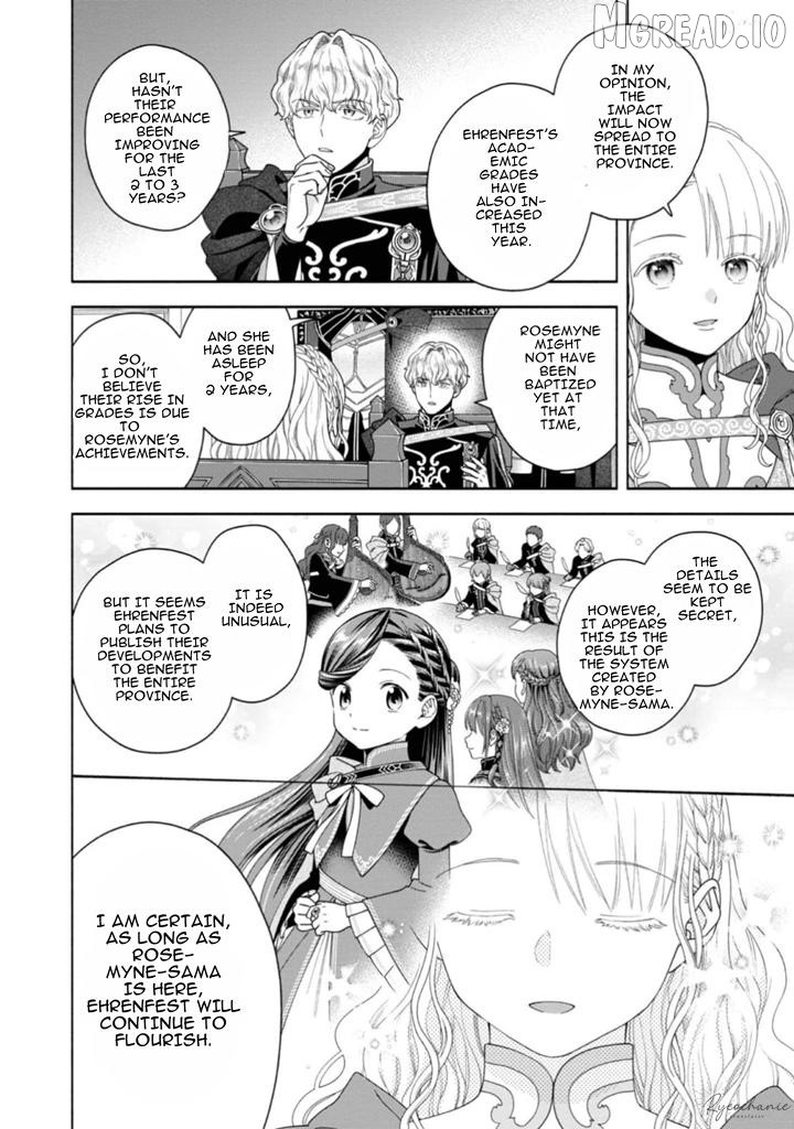 Honzuki No Gekokujou ~Shisho Ni Naru Tame Ni Wa Shudan Wo Erandeiraremasen~ Dai 4-Bu 「 Kizokuin No Toshokan Wo Sukuitai!」 Chapter 36 - page 8