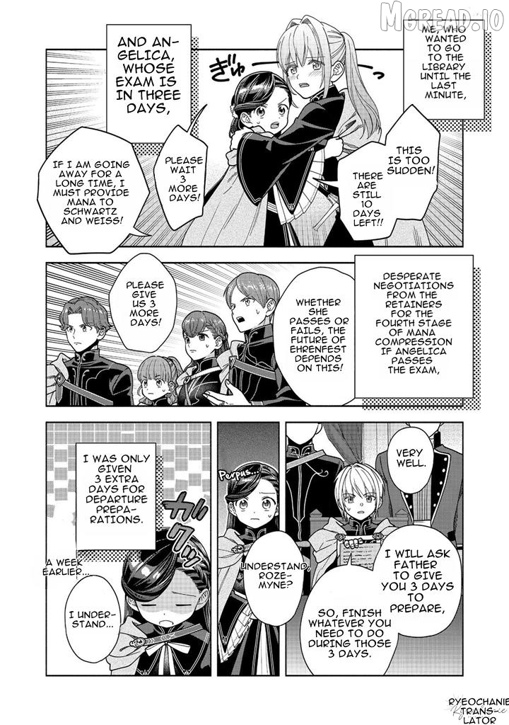 Honzuki No Gekokujou ~Shisho Ni Naru Tame Ni Wa Shudan Wo Erandeiraremasen~ Dai 4-Bu 「 Kizokuin No Toshokan Wo Sukuitai!」 Chapter 37 - page 2