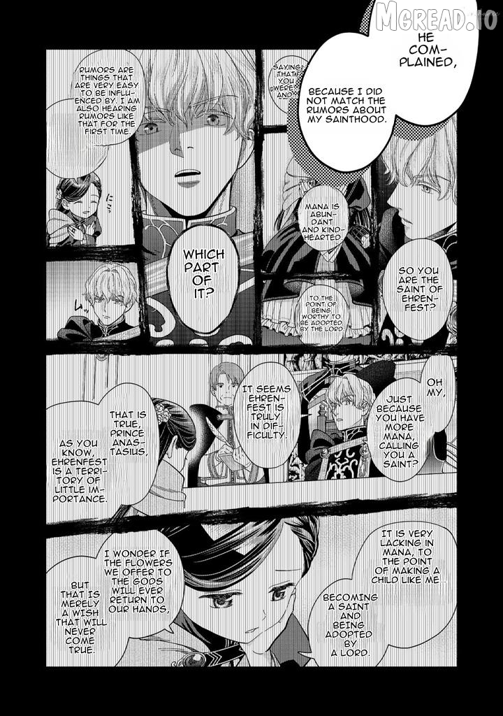 Honzuki No Gekokujou ~Shisho Ni Naru Tame Ni Wa Shudan Wo Erandeiraremasen~ Dai 4-Bu 「 Kizokuin No Toshokan Wo Sukuitai!」 Chapter 37 - page 23