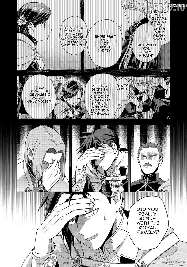Honzuki No Gekokujou ~Shisho Ni Naru Tame Ni Wa Shudan Wo Erandeiraremasen~ Dai 4-Bu 「 Kizokuin No Toshokan Wo Sukuitai!」 Chapter 37 - page 24