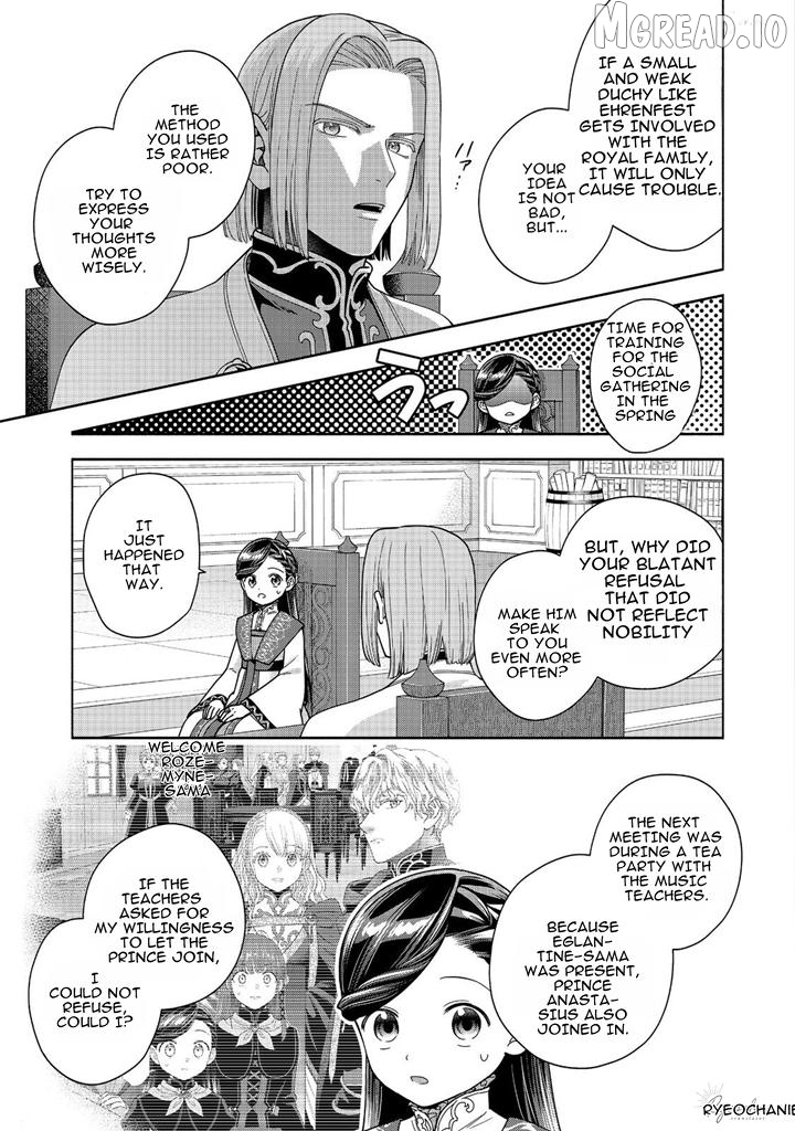 Honzuki No Gekokujou ~Shisho Ni Naru Tame Ni Wa Shudan Wo Erandeiraremasen~ Dai 4-Bu 「 Kizokuin No Toshokan Wo Sukuitai!」 Chapter 37 - page 27
