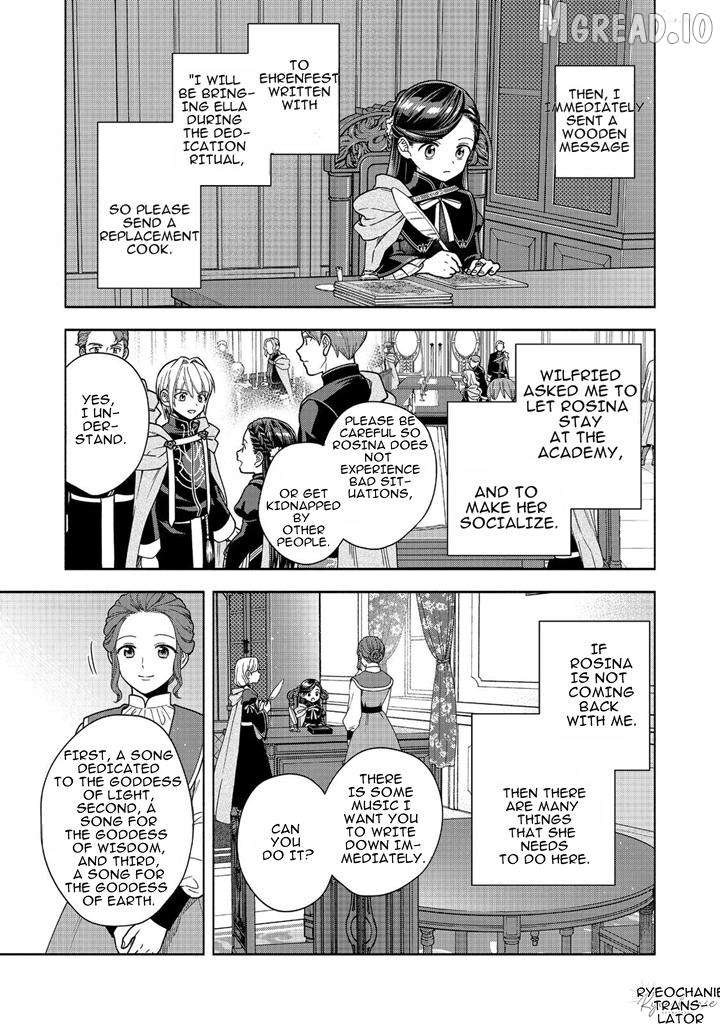 Honzuki No Gekokujou ~Shisho Ni Naru Tame Ni Wa Shudan Wo Erandeiraremasen~ Dai 4-Bu 「 Kizokuin No Toshokan Wo Sukuitai!」 Chapter 37 - page 3
