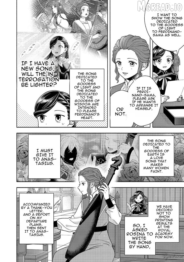 Honzuki No Gekokujou ~Shisho Ni Naru Tame Ni Wa Shudan Wo Erandeiraremasen~ Dai 4-Bu 「 Kizokuin No Toshokan Wo Sukuitai!」 Chapter 37 - page 4