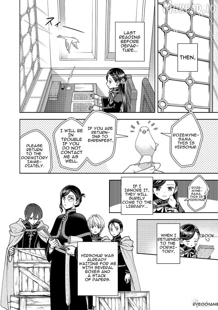 Honzuki No Gekokujou ~Shisho Ni Naru Tame Ni Wa Shudan Wo Erandeiraremasen~ Dai 4-Bu 「 Kizokuin No Toshokan Wo Sukuitai!」 Chapter 37 - page 8