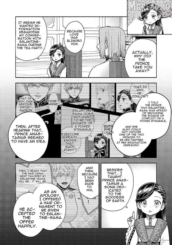 Honzuki No Gekokujou ~Shisho Ni Naru Tame Ni Wa Shudan Wo Erandeiraremasen~ Dai 4-Bu 「 Kizokuin No Toshokan Wo Sukuitai!」 Chapter 38 - page 10