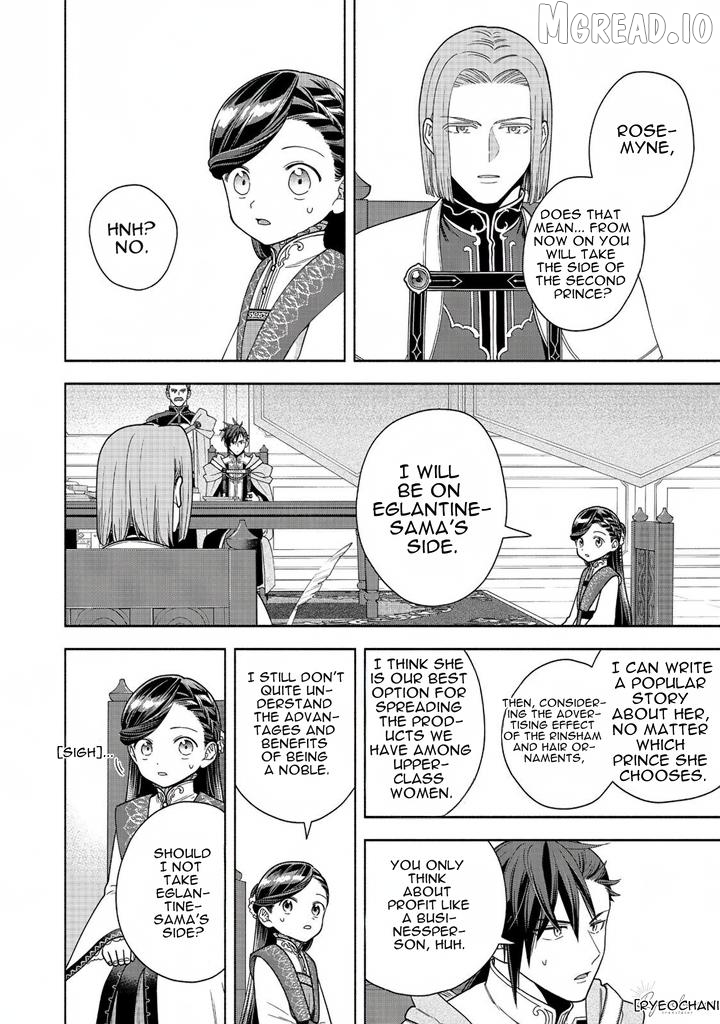Honzuki No Gekokujou ~Shisho Ni Naru Tame Ni Wa Shudan Wo Erandeiraremasen~ Dai 4-Bu 「 Kizokuin No Toshokan Wo Sukuitai!」 Chapter 38 - page 16