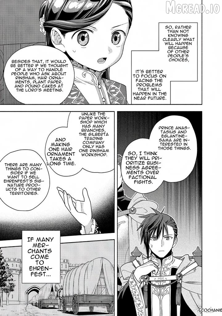 Honzuki No Gekokujou ~Shisho Ni Naru Tame Ni Wa Shudan Wo Erandeiraremasen~ Dai 4-Bu 「 Kizokuin No Toshokan Wo Sukuitai!」 Chapter 38 - page 19