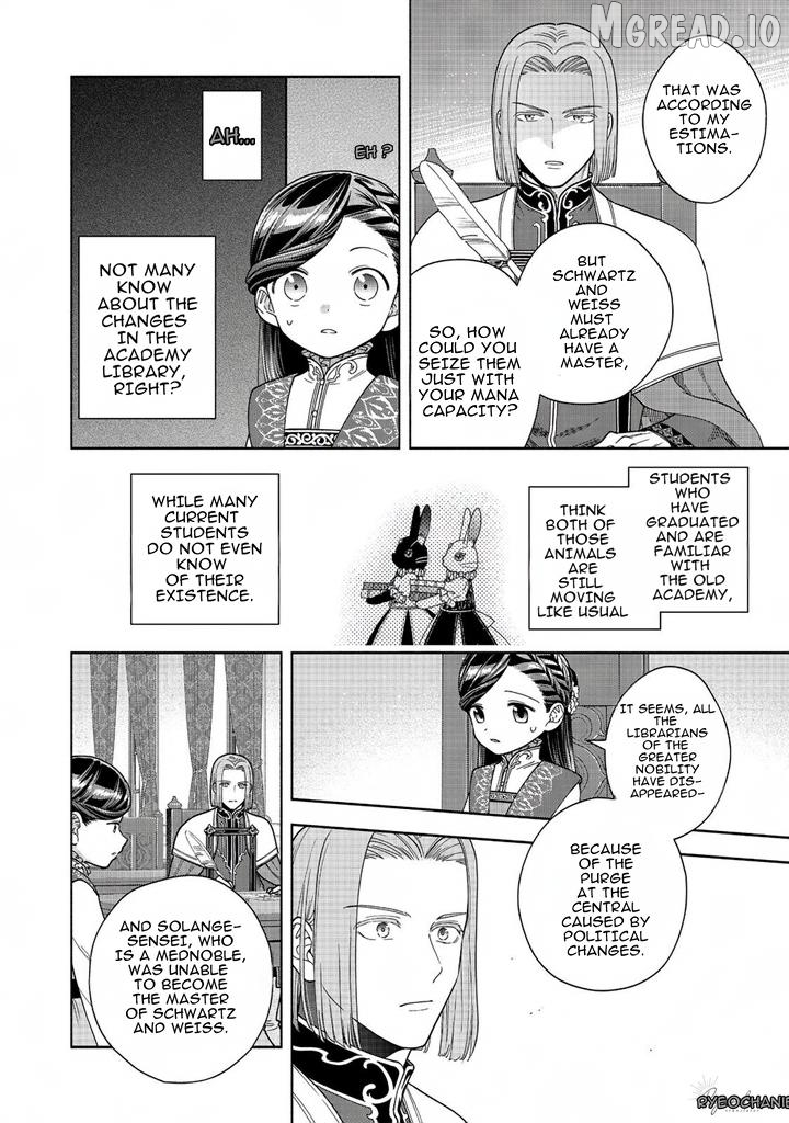 Honzuki No Gekokujou ~Shisho Ni Naru Tame Ni Wa Shudan Wo Erandeiraremasen~ Dai 4-Bu 「 Kizokuin No Toshokan Wo Sukuitai!」 Chapter 38 - page 2