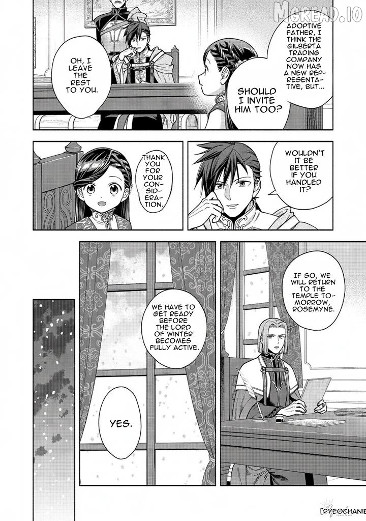 Honzuki No Gekokujou ~Shisho Ni Naru Tame Ni Wa Shudan Wo Erandeiraremasen~ Dai 4-Bu 「 Kizokuin No Toshokan Wo Sukuitai!」 Chapter 38 - page 22