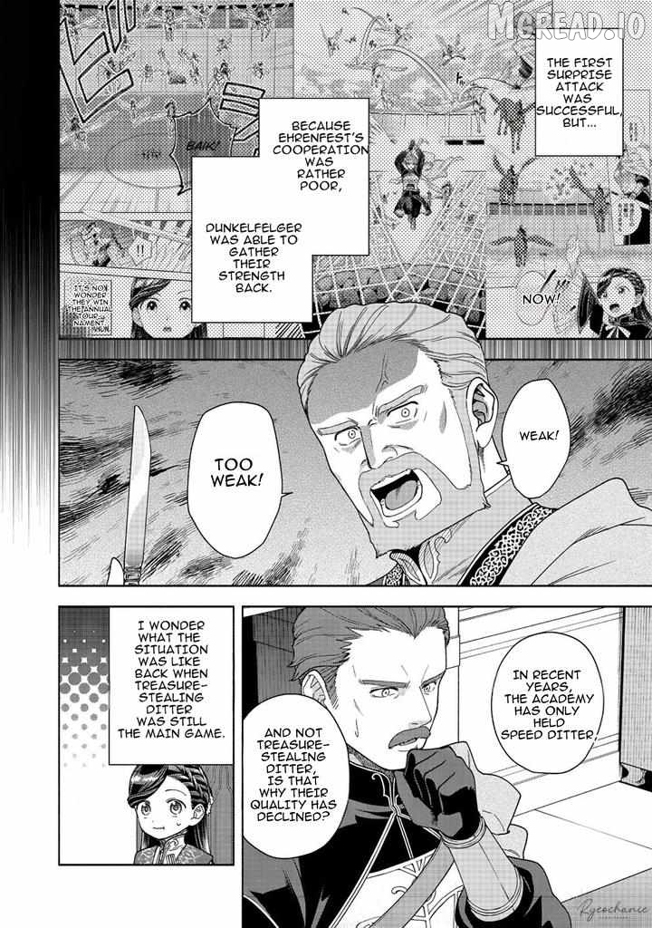 Honzuki No Gekokujou ~Shisho Ni Naru Tame Ni Wa Shudan Wo Erandeiraremasen~ Dai 4-Bu 「 Kizokuin No Toshokan Wo Sukuitai!」 Chapter 38 - page 24