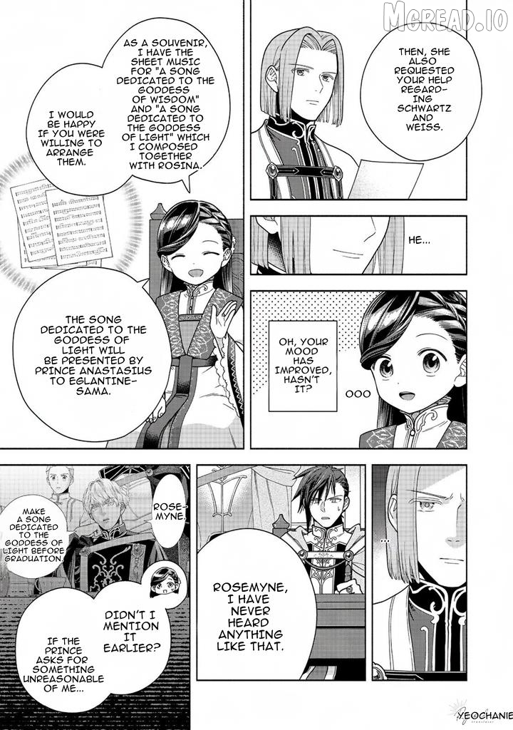 Honzuki No Gekokujou ~Shisho Ni Naru Tame Ni Wa Shudan Wo Erandeiraremasen~ Dai 4-Bu 「 Kizokuin No Toshokan Wo Sukuitai!」 Chapter 38 - page 5