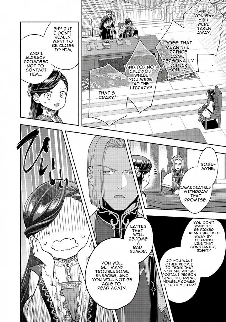 Honzuki No Gekokujou ~Shisho Ni Naru Tame Ni Wa Shudan Wo Erandeiraremasen~ Dai 4-Bu 「 Kizokuin No Toshokan Wo Sukuitai!」 Chapter 38 - page 8