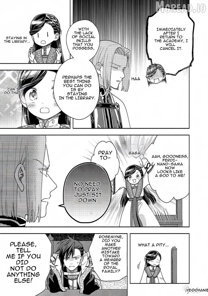Honzuki No Gekokujou ~Shisho Ni Naru Tame Ni Wa Shudan Wo Erandeiraremasen~ Dai 4-Bu 「 Kizokuin No Toshokan Wo Sukuitai!」 Chapter 38 - page 9