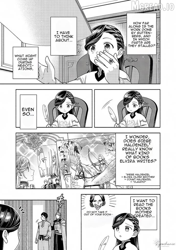 Honzuki No Gekokujou ~Shisho Ni Naru Tame Ni Wa Shudan Wo Erandeiraremasen~ Dai 4-Bu 「 Kizokuin No Toshokan Wo Sukuitai!」 Chapter 39 - page 23