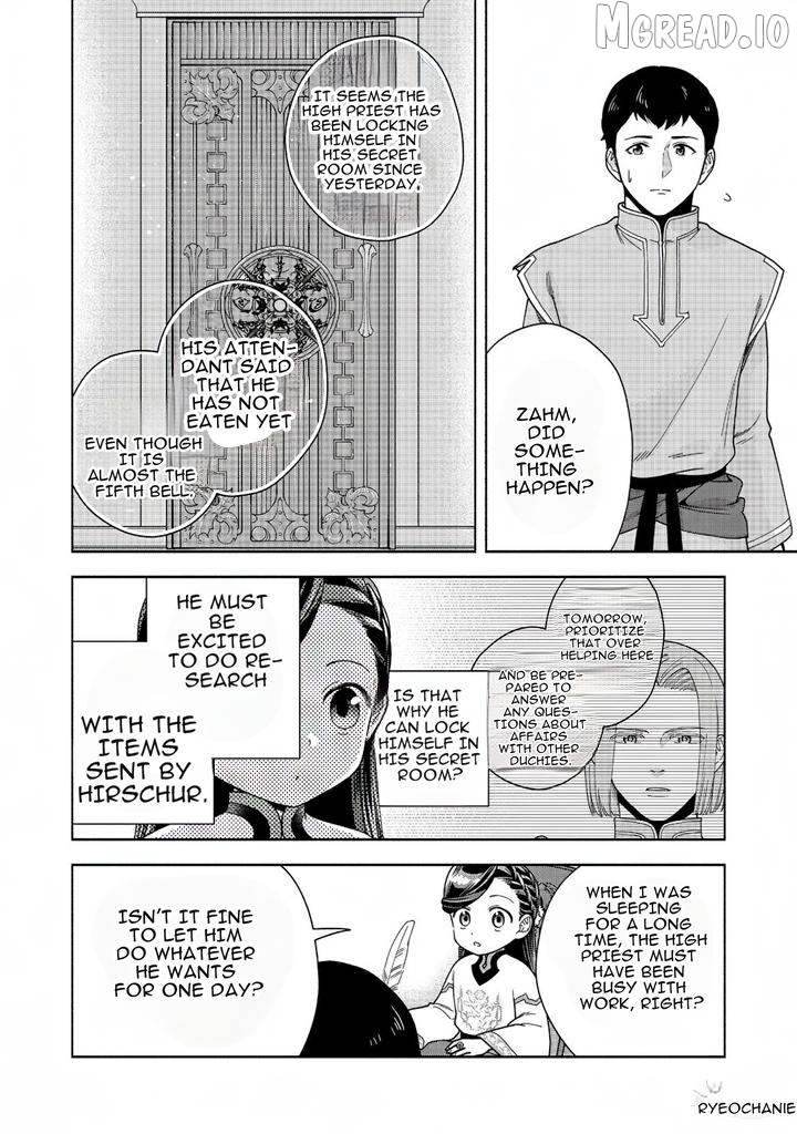 Honzuki No Gekokujou ~Shisho Ni Naru Tame Ni Wa Shudan Wo Erandeiraremasen~ Dai 4-Bu 「 Kizokuin No Toshokan Wo Sukuitai!」 Chapter 39 - page 24