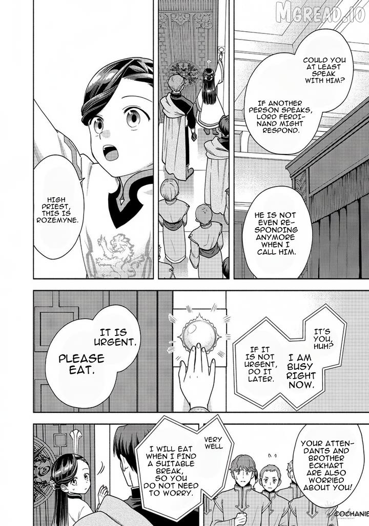 Honzuki No Gekokujou ~Shisho Ni Naru Tame Ni Wa Shudan Wo Erandeiraremasen~ Dai 4-Bu 「 Kizokuin No Toshokan Wo Sukuitai!」 Chapter 39 - page 28