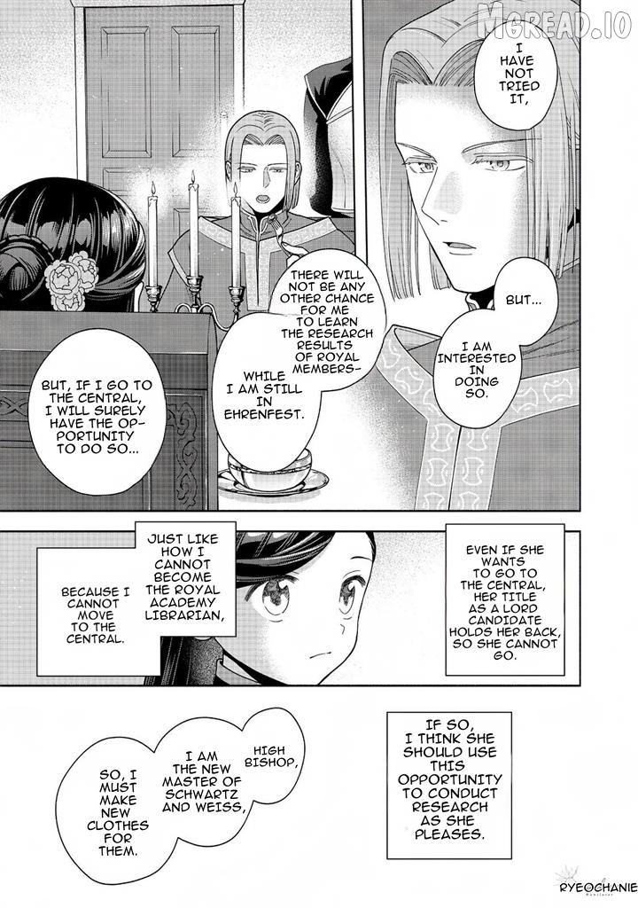 Honzuki No Gekokujou ~Shisho Ni Naru Tame Ni Wa Shudan Wo Erandeiraremasen~ Dai 4-Bu 「 Kizokuin No Toshokan Wo Sukuitai!」 Chapter 40 - page 11