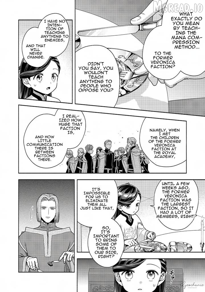 Honzuki No Gekokujou ~Shisho Ni Naru Tame Ni Wa Shudan Wo Erandeiraremasen~ Dai 4-Bu 「 Kizokuin No Toshokan Wo Sukuitai!」 Chapter 40 - page 2