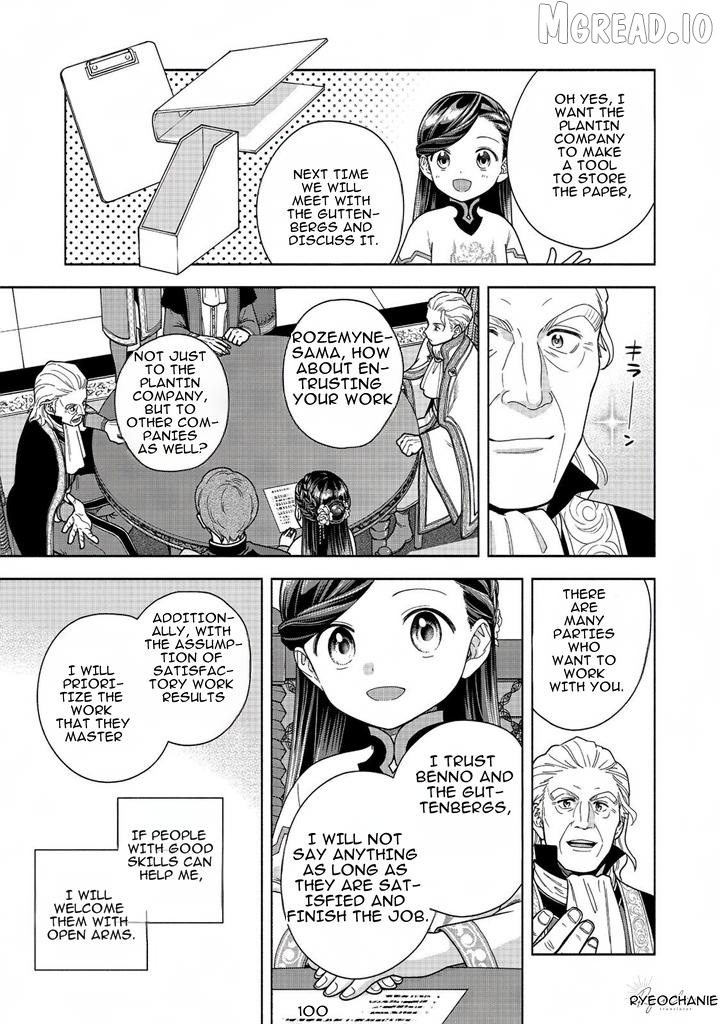 Honzuki No Gekokujou ~Shisho Ni Naru Tame Ni Wa Shudan Wo Erandeiraremasen~ Dai 4-Bu 「 Kizokuin No Toshokan Wo Sukuitai!」 Chapter 40 - page 25