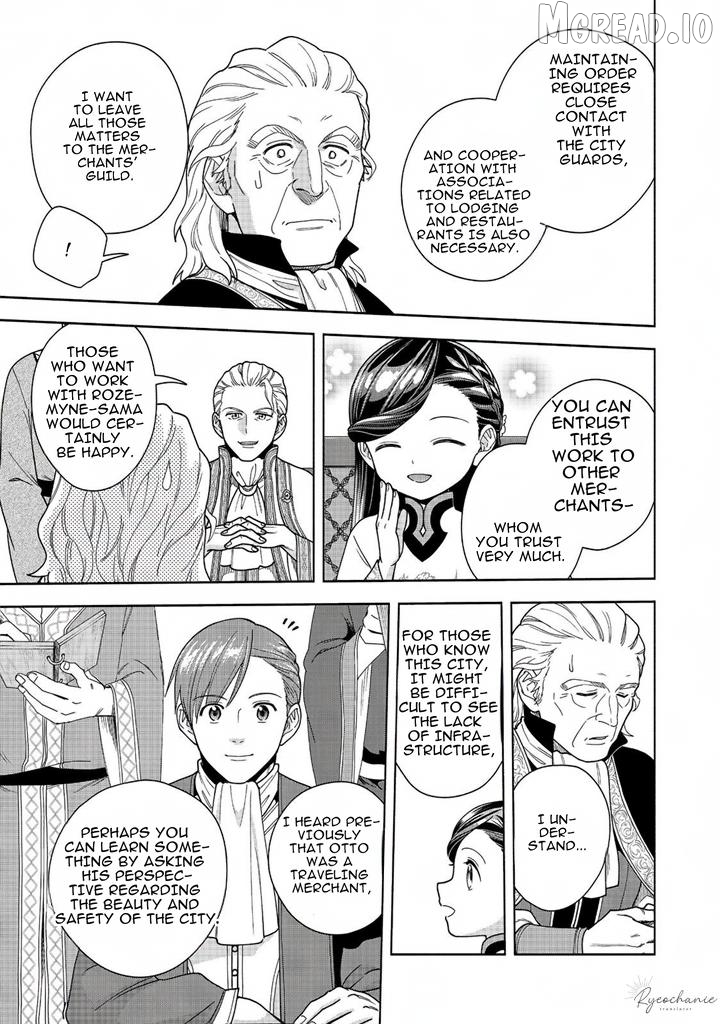 Honzuki No Gekokujou ~Shisho Ni Naru Tame Ni Wa Shudan Wo Erandeiraremasen~ Dai 4-Bu 「 Kizokuin No Toshokan Wo Sukuitai!」 Chapter 40 - page 31