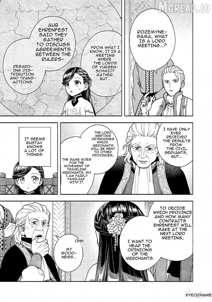 Honzuki No Gekokujou ~Shisho Ni Naru Tame Ni Wa Shudan Wo Erandeiraremasen~ Dai 4-Bu 「 Kizokuin No Toshokan Wo Sukuitai!」 Chapter 40 - page 33
