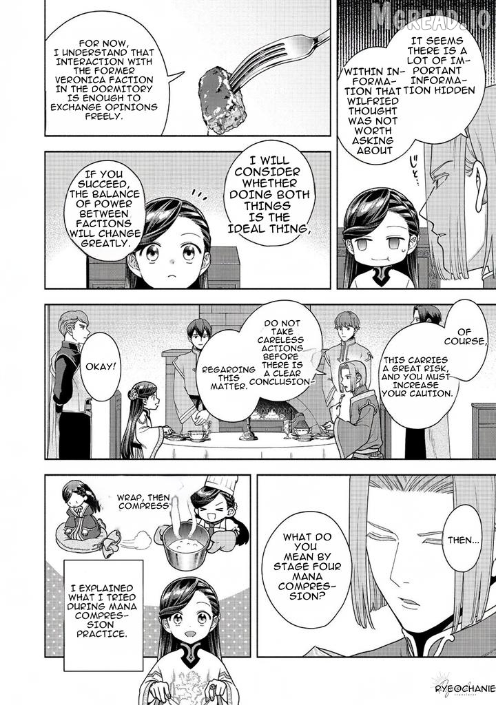 Honzuki No Gekokujou ~Shisho Ni Naru Tame Ni Wa Shudan Wo Erandeiraremasen~ Dai 4-Bu 「 Kizokuin No Toshokan Wo Sukuitai!」 Chapter 40 - page 6