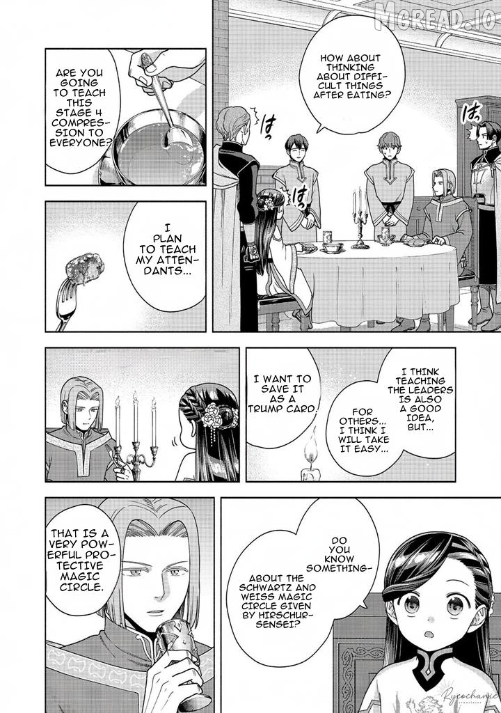 Honzuki No Gekokujou ~Shisho Ni Naru Tame Ni Wa Shudan Wo Erandeiraremasen~ Dai 4-Bu 「 Kizokuin No Toshokan Wo Sukuitai!」 Chapter 40 - page 8