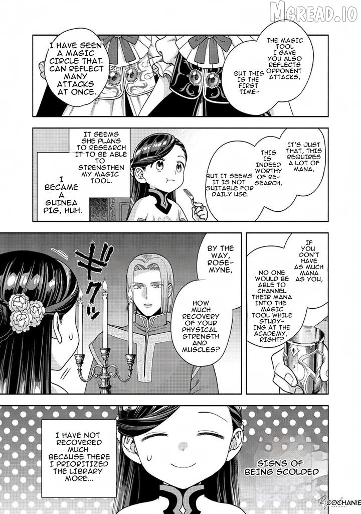 Honzuki No Gekokujou ~Shisho Ni Naru Tame Ni Wa Shudan Wo Erandeiraremasen~ Dai 4-Bu 「 Kizokuin No Toshokan Wo Sukuitai!」 Chapter 40 - page 9