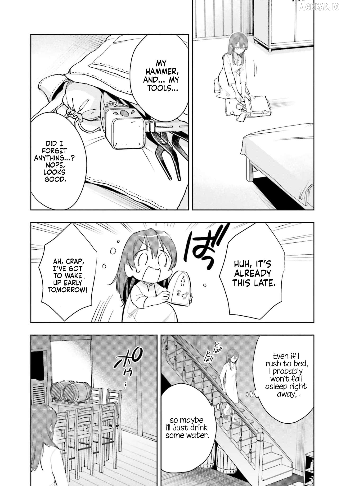 Onna Kajishi wa Ohitoyoshi Guild ni Hirowaremashita - Shintenchi de Ganbaru Kajishi Seikatsu Chapter 28 - page 21