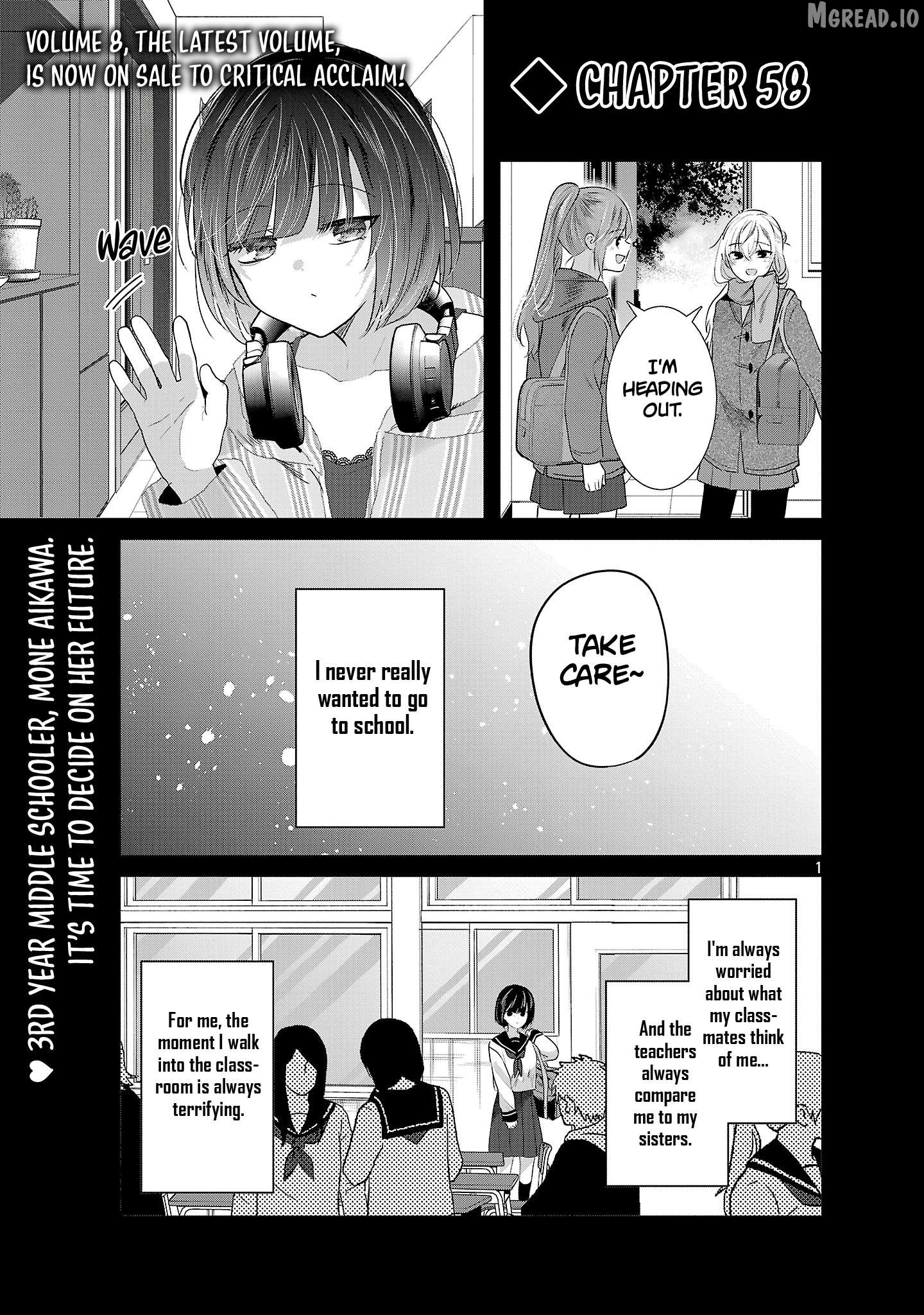 Kimi ni Koisuru Sanshimai Chapter 58 - page 2
