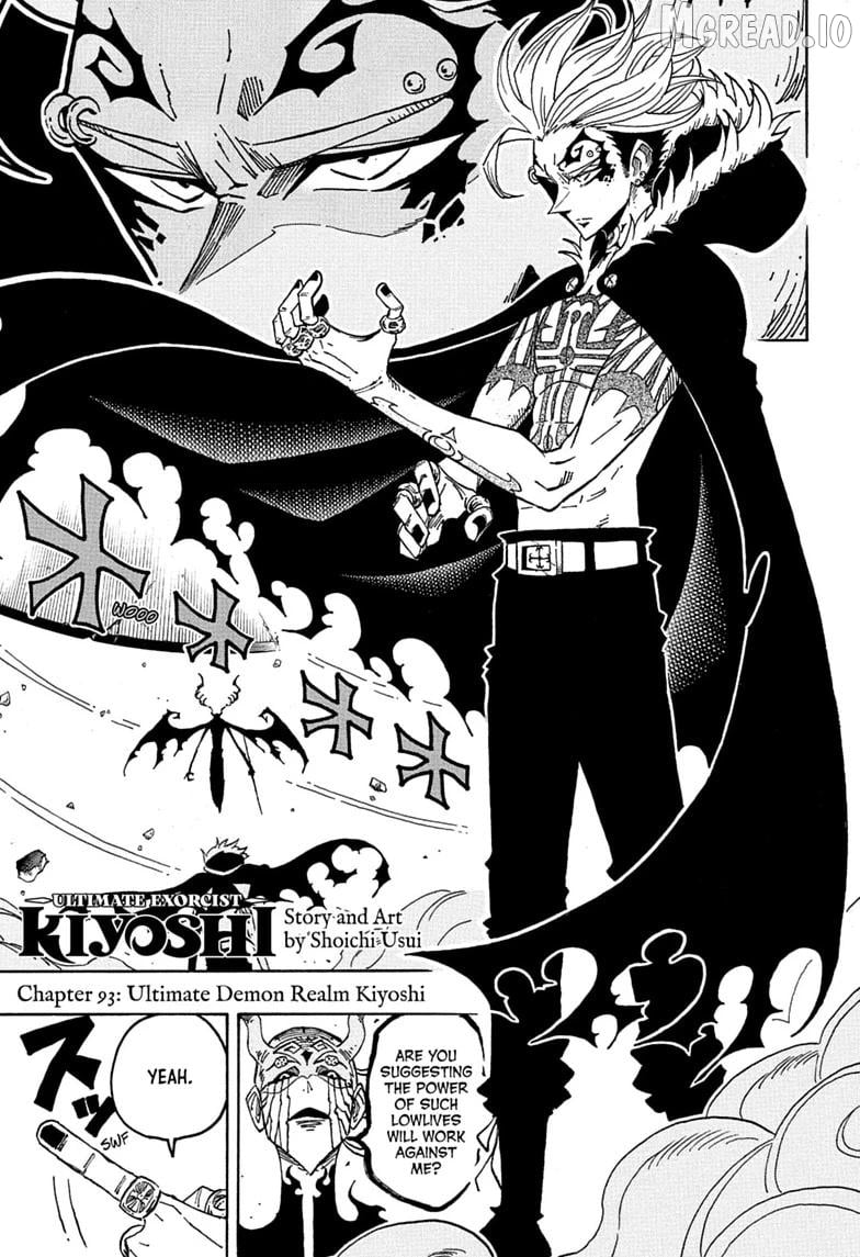Ultimate Exorcist Kiyoshi Chapter 93 - page 1