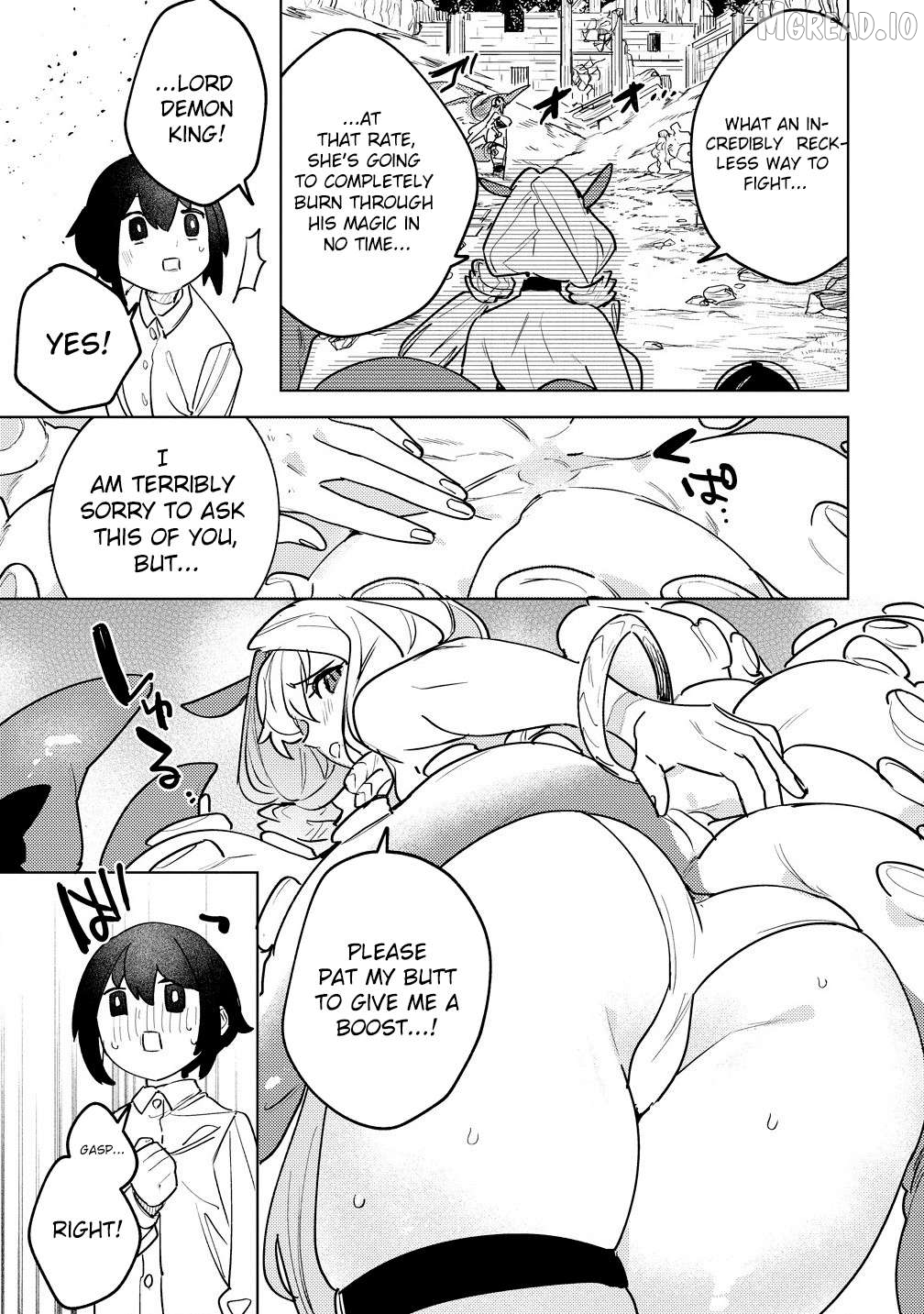 Nade Nade Skill de Maryoku Chuunyuu!! Chapter 7.1 - page 10