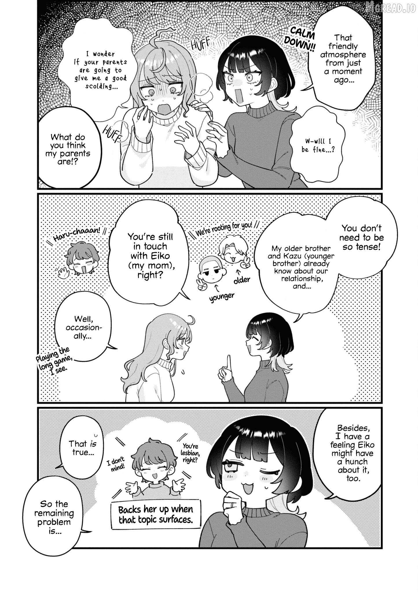 Koharu To Minato: Watashi No Partner Wa Onna No Ko Chapter 18 - page 9