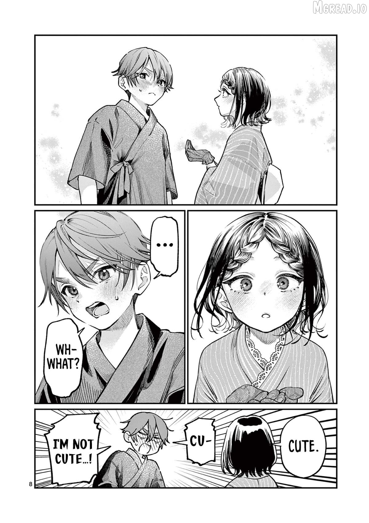 The Blue Love at the Wakaba Household Chapter 44 - page 8